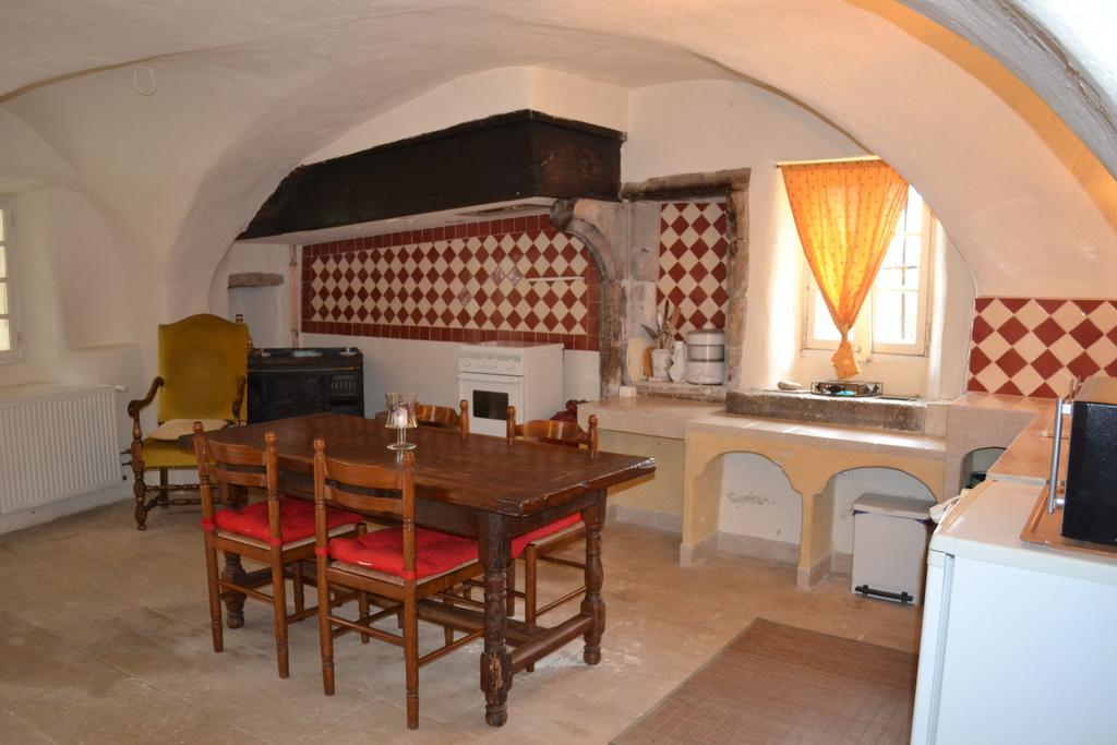Maison D'Hotes Les Fougeres Mirmande Exterior foto